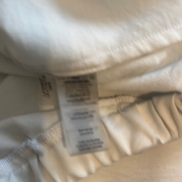 Karl Lagerfeld Black and White Blouse with Draped Front - Picture 7 of 7